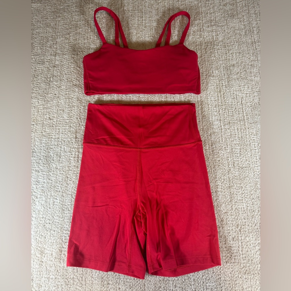 Red Workout Set
